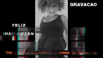 Nonton A Entidade Demon&iacute;aca &eacute; Domada E Fodida Por Um Humano Corajoso No Halloween. thumbnail