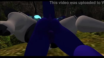 Dragon fucks sex bot after landing on his campsite