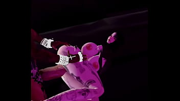 Sendo rasgada no meio