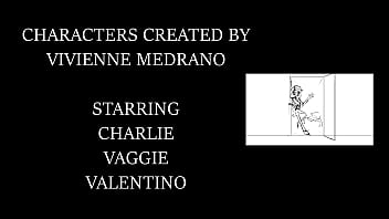 Two lesbians in hazbin hotel make out