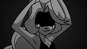 Two lesbians in hazbin hotel make out