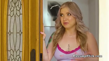 Tribbing at home during massage therapy