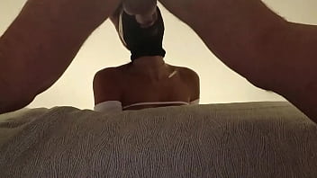 Preview Bound And Hooded With Pantyhose And Heels I Have My Mouth Fucked For 20 Minutes With Oral Creampie thumbnail