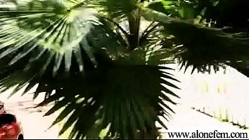 Aurielee summers alone lovely girl play on camera with sex things clip 02