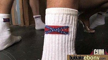 Gorgeous Ebony Lady Sucks White Dicks And Gangbang Fucking 28 thumbnail