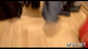 Sinless beauty is getting a lusty from behind pounding