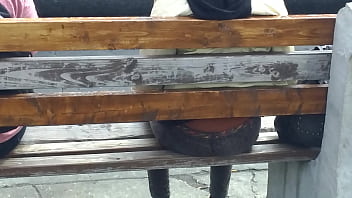 Bus stop b'more skinny shorty butt cleavage