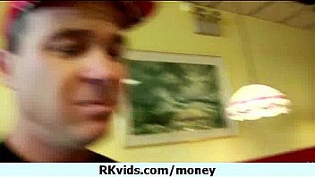 Nasty girl gets payed and tape for sex 11