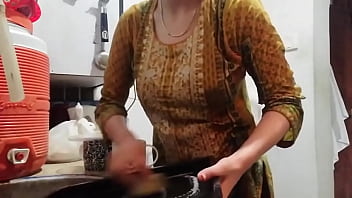 Hot priya randi bhabhi showing boobs and ass in white nighty