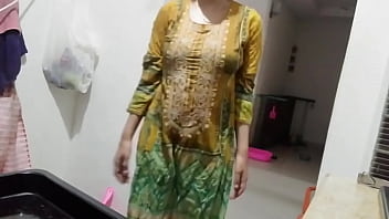 Hot Priya Randi Bhabhi Showing Boobs And Ass In White Nighty thumbnail