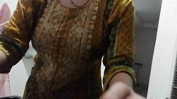 Hot priya randi bhabhi showing boobs and ass in white nighty