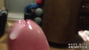 Jacking off big load