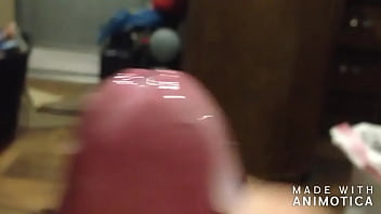 Jacking off big load