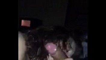 Girl giving head to future