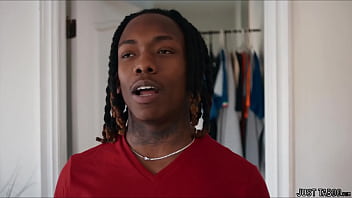 Dee is having doubts his wife is exclusive to him so he watches her invite her friend and low and behold they have lesbosex so he wants to join