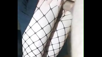 Sex in a skirt and stockings