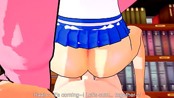 Fucking momo ayase until she squirts 3d hentai animation