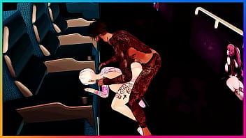 He is fucking her so hard