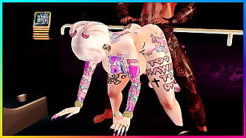 He is fucking her so hard