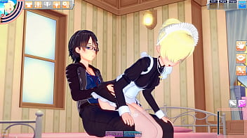 Maid sheffield engages in sexy services for guy koikatsu