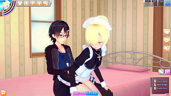 Maid sheffield engages in sexy services for guy koikatsu