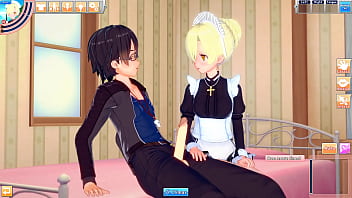 Maid sheffield engages in sexy services for guy koikatsu