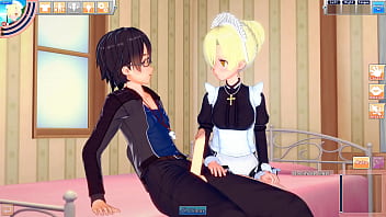 Maid sheffield engages in sexy services for guy koikatsu