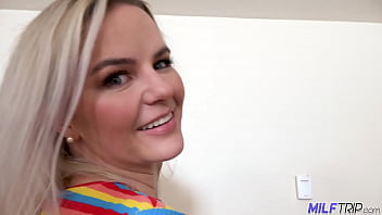 Busty milf gets her fuck on