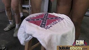 Dp group sex action with hot ebony slut 29