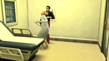 Blonde fucks her patient in hospital