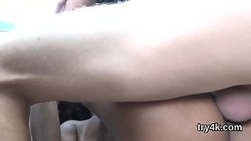 Nice nympho gives oral pleasure in pov and gets tight pussy screwed