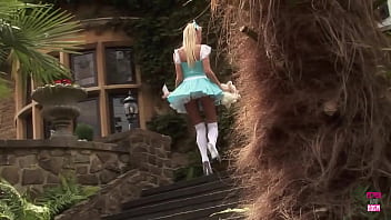 In wonderland alice encountered a group of individuals and engaged in sexual intercourse with them In wonderland alice encountered a group of individuals and engaged in sexual intercourse with them