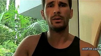 Horny big tit blonde milf nails a stud