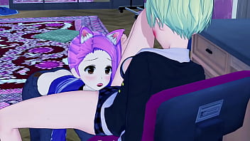 Sakunyan and alexa make sweet lesbian love