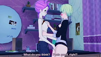 Sakunyan and alexa make sweet lesbian love