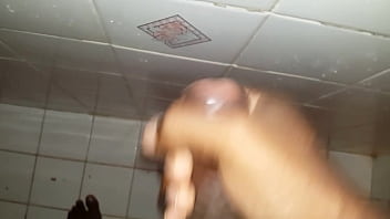 Professa cumshot in the shower