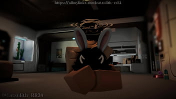 Dumb bunny girl tries to make me cum