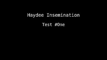 Haydee insemination part 1
