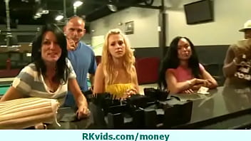 Smooth guy pays amateur chick for sex 11