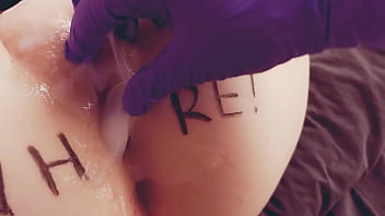 Asmr slut with a wet vagina touching her pussy orgasm dripping