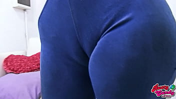 Huuge boobs blonde teen big bubble butt and meaty cameltoe