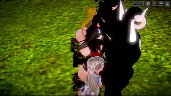 Rwby gets gangbanged