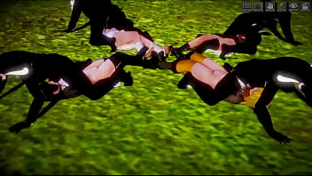 Rwby gets gangbanged