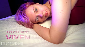 My pov cums with a massive headshot ft violet vixen