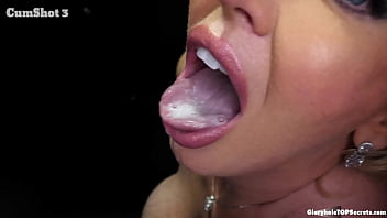 Omg those tits on you alure are insane now swallow