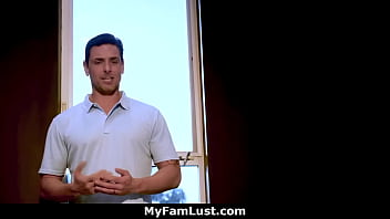 Catches her husband and her stepsister going at it myfamlust