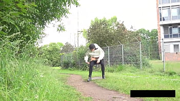 Pissing ali relieves herself