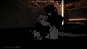 Giving the hot demon girl my cock short