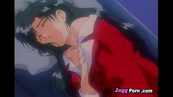 Her stepbrother's cock ravages her pussy while her friend masturbates to her moans