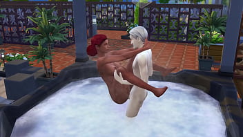 Ts4 bath sex